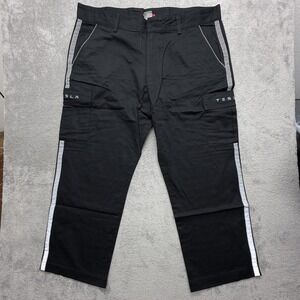 Tesla Work Pants Men's 44x30 Black Reflective Employee Official 8412R Uniform